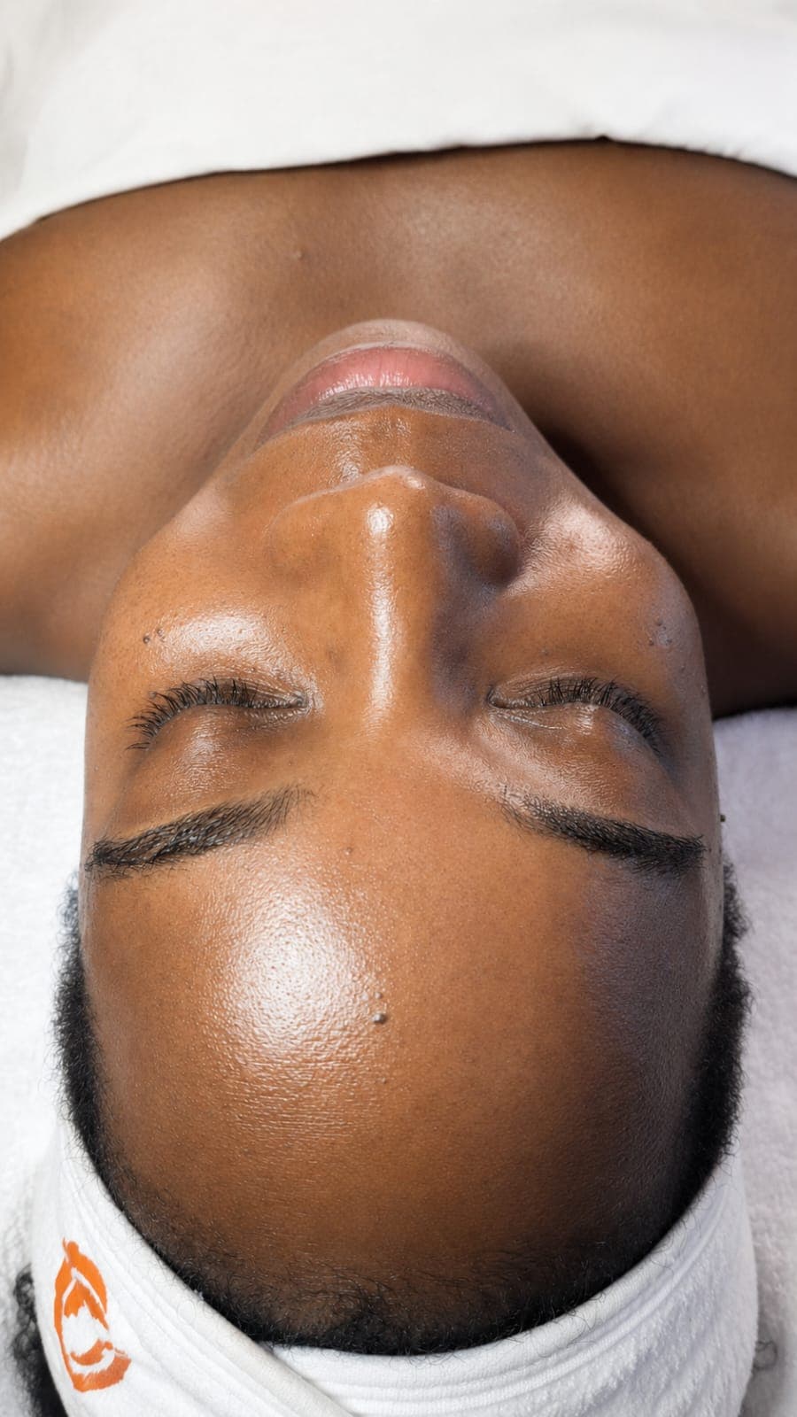 Happy client at The Arc Beauty